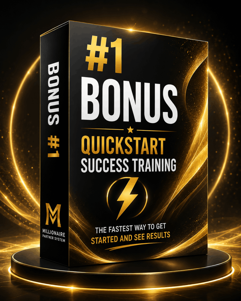 Millionaire Partner System-bonus-1