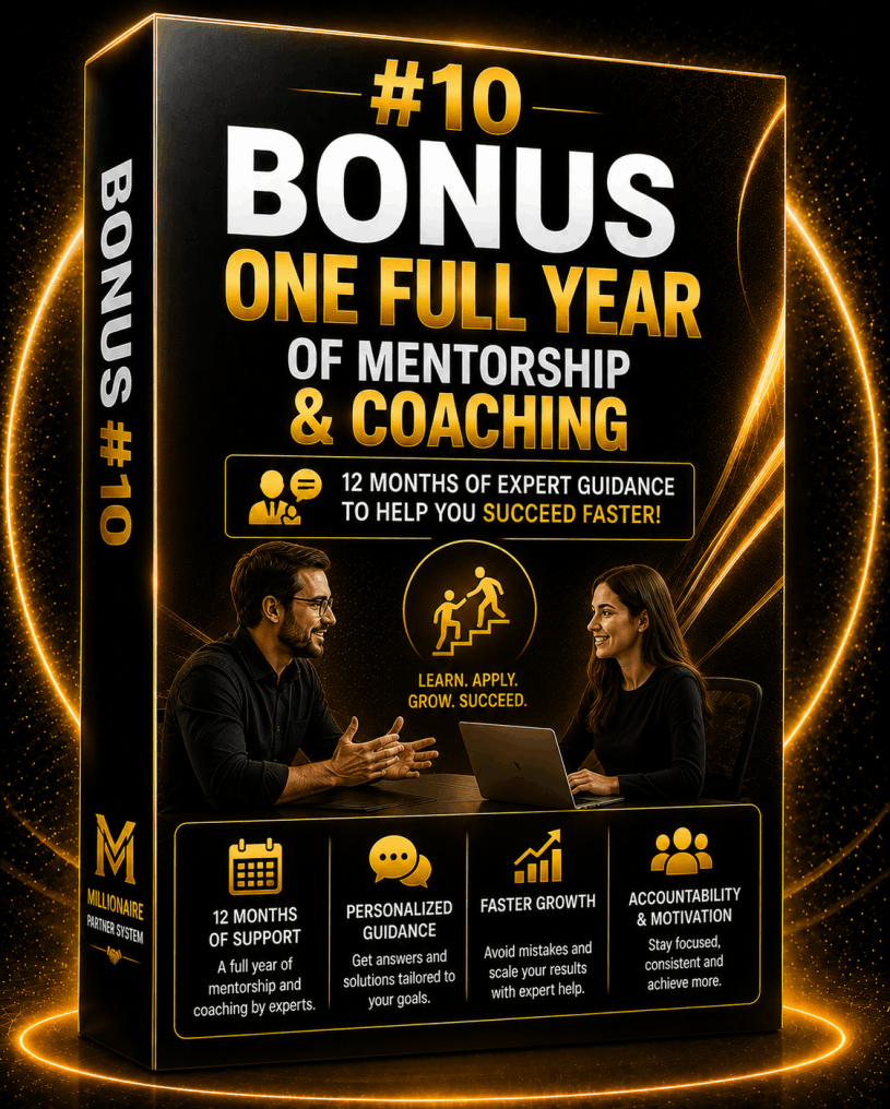 Millionaire Partner System-bonus-10