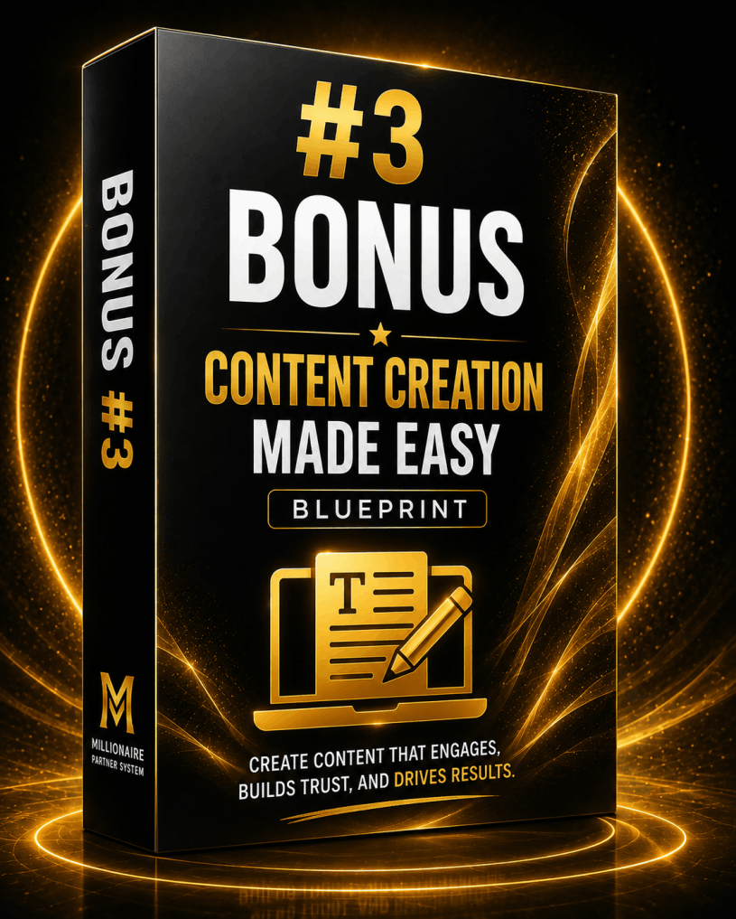 Millionaire Partner System-bonus-3