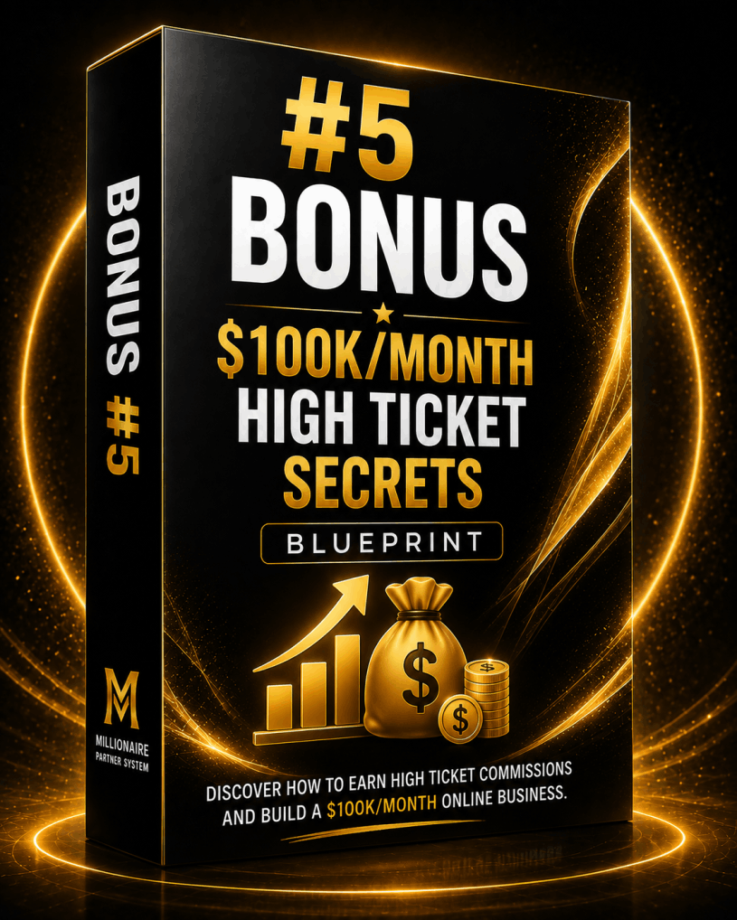 Millionaire Partner System-bonus-5