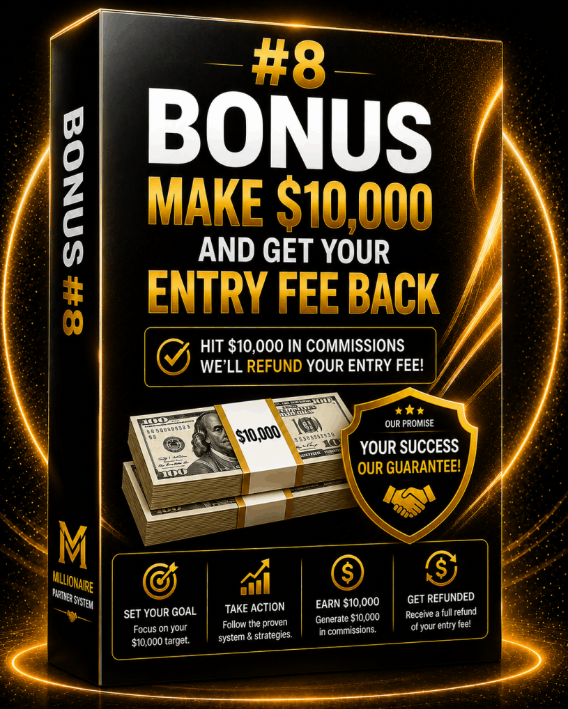 Millionaire Partner System-bonus-8