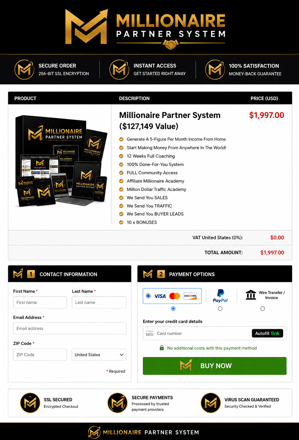 checkout-Millionaire-Partner-System
